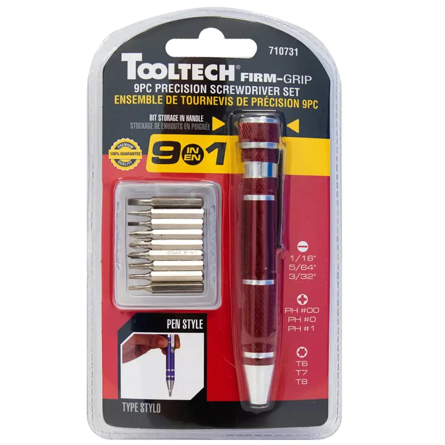 Screwdriver Mini 9-in-1 Multi-Bit Toolway Industries