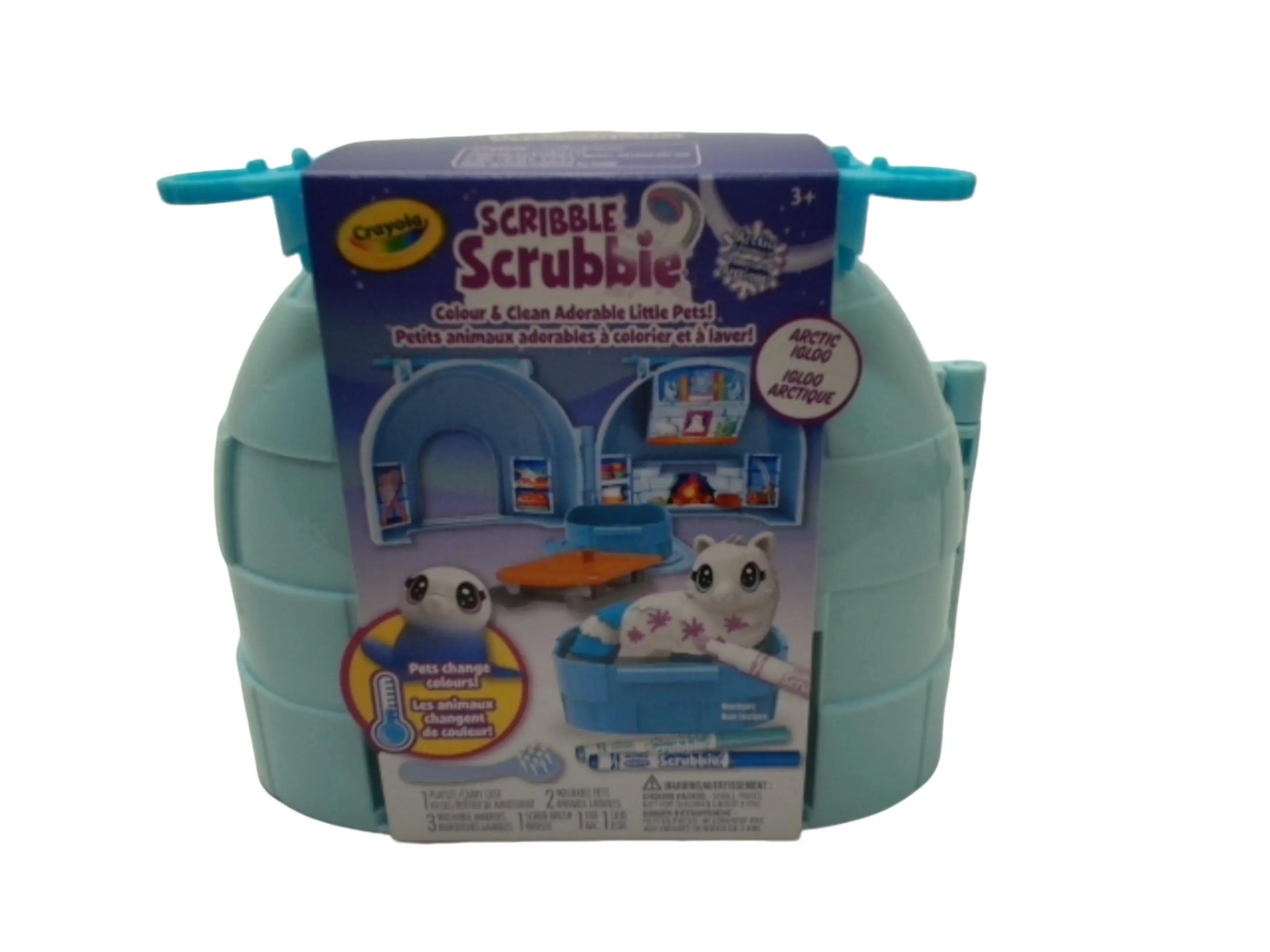 Scribble Scrubbie Playset Arctic Igloo Crayola (ENDCAP) KWDC