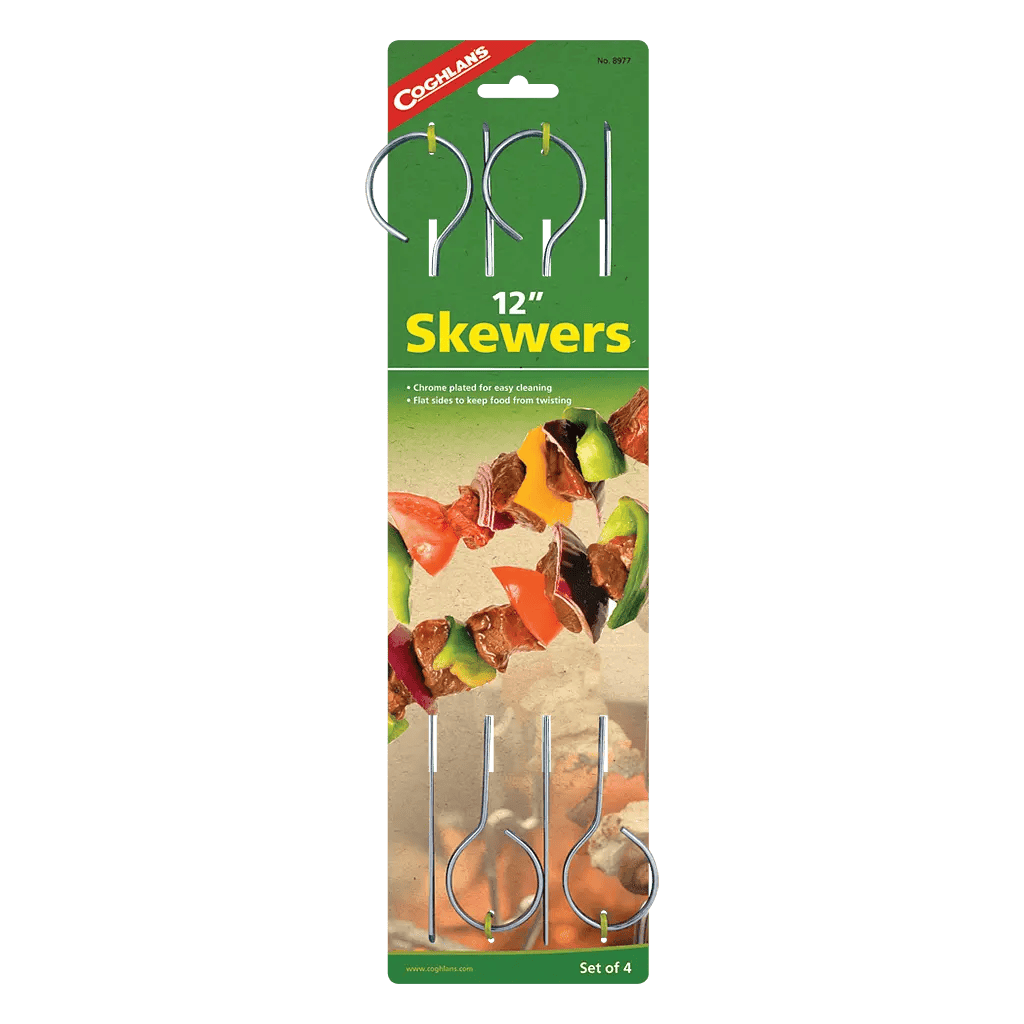 Skewers 12 inch set of 4 Coghlans LTD