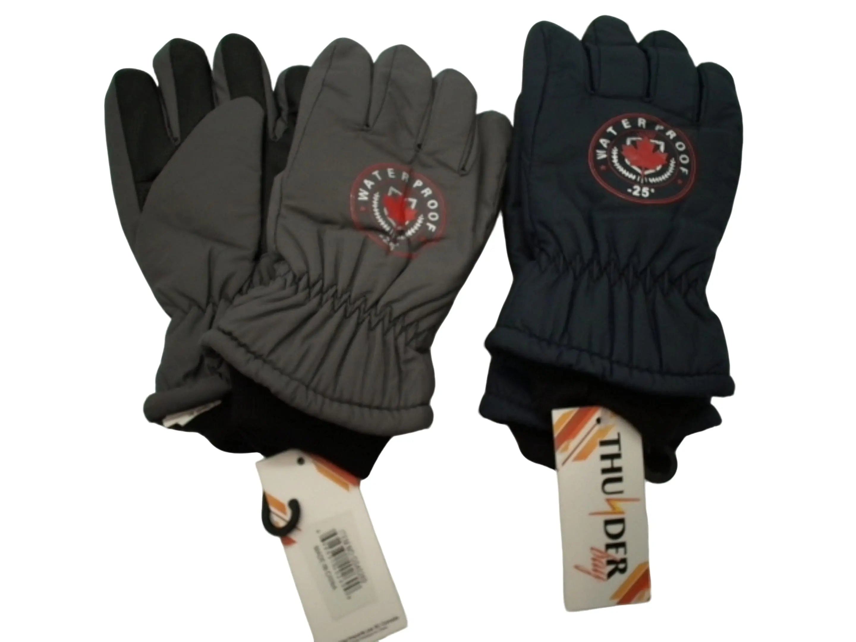 Ski Gloves Kids Waterproof Assorted KWDC