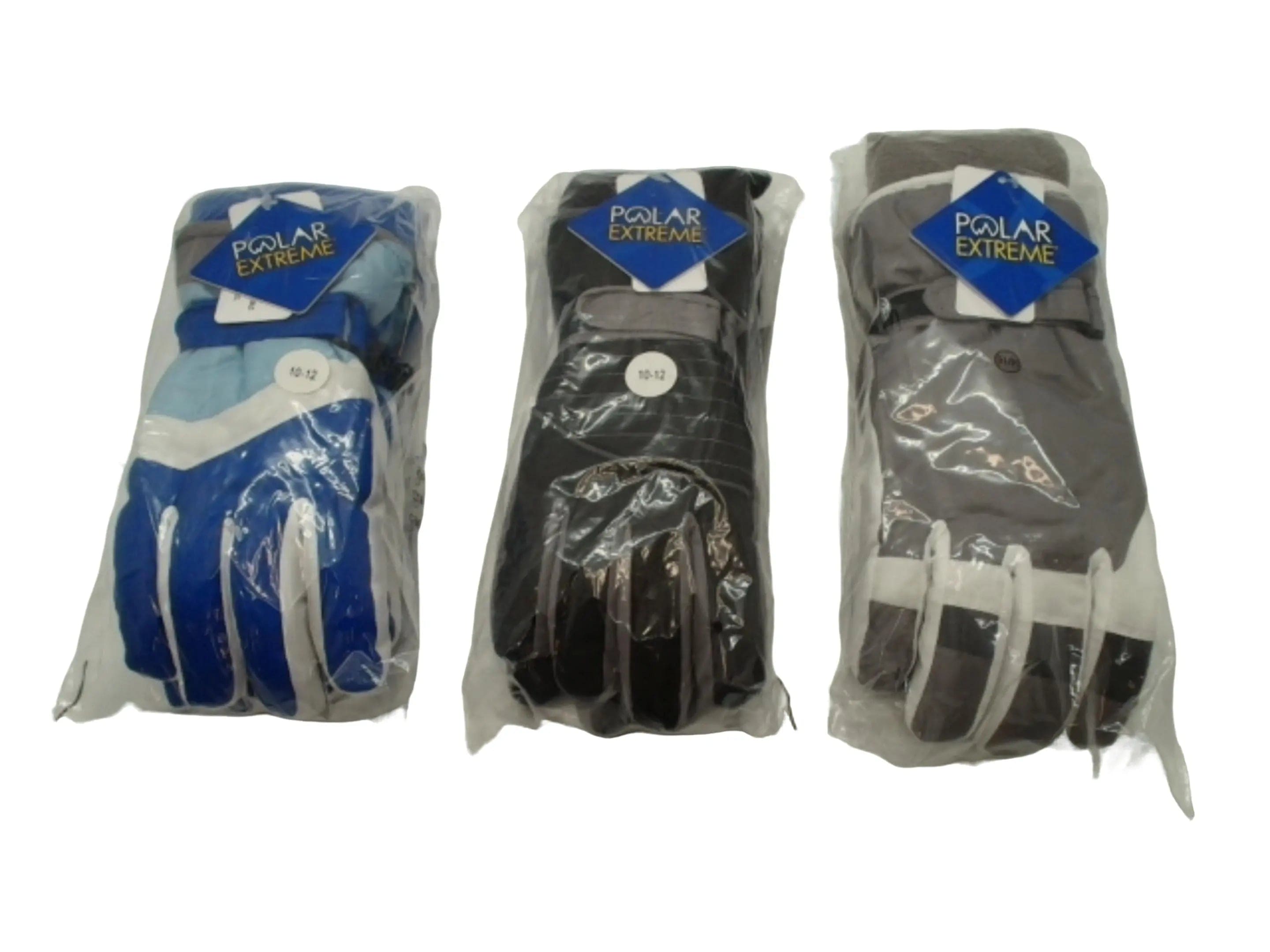 Ski Gloves Youth Polar Extreme Assorted KWDC