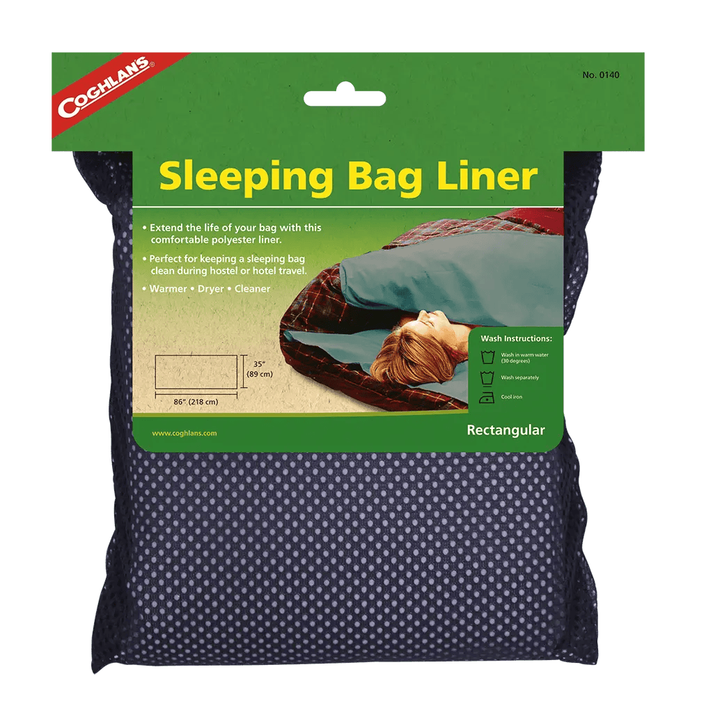 Sleeping bag liner 86x35 inch 89x218cm Coghlans LTD