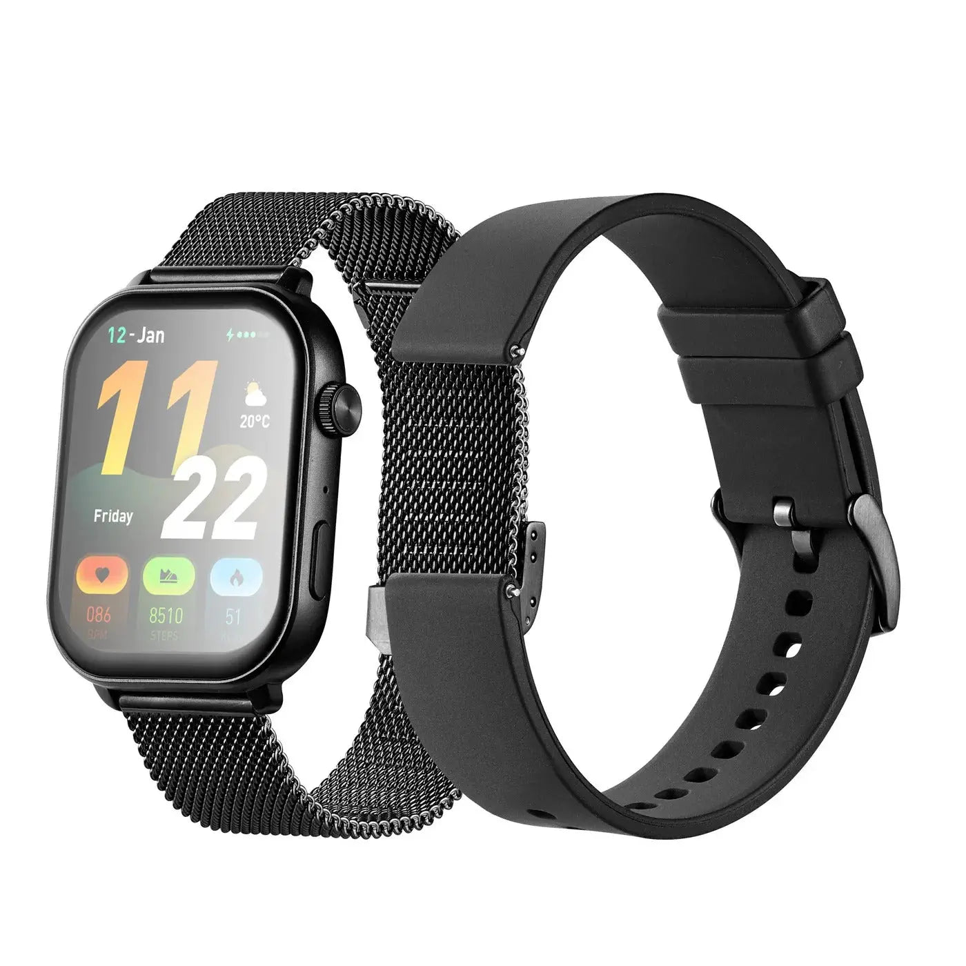 Smartwatch Trinity Series Black Volkano Prime Deals International LTD.