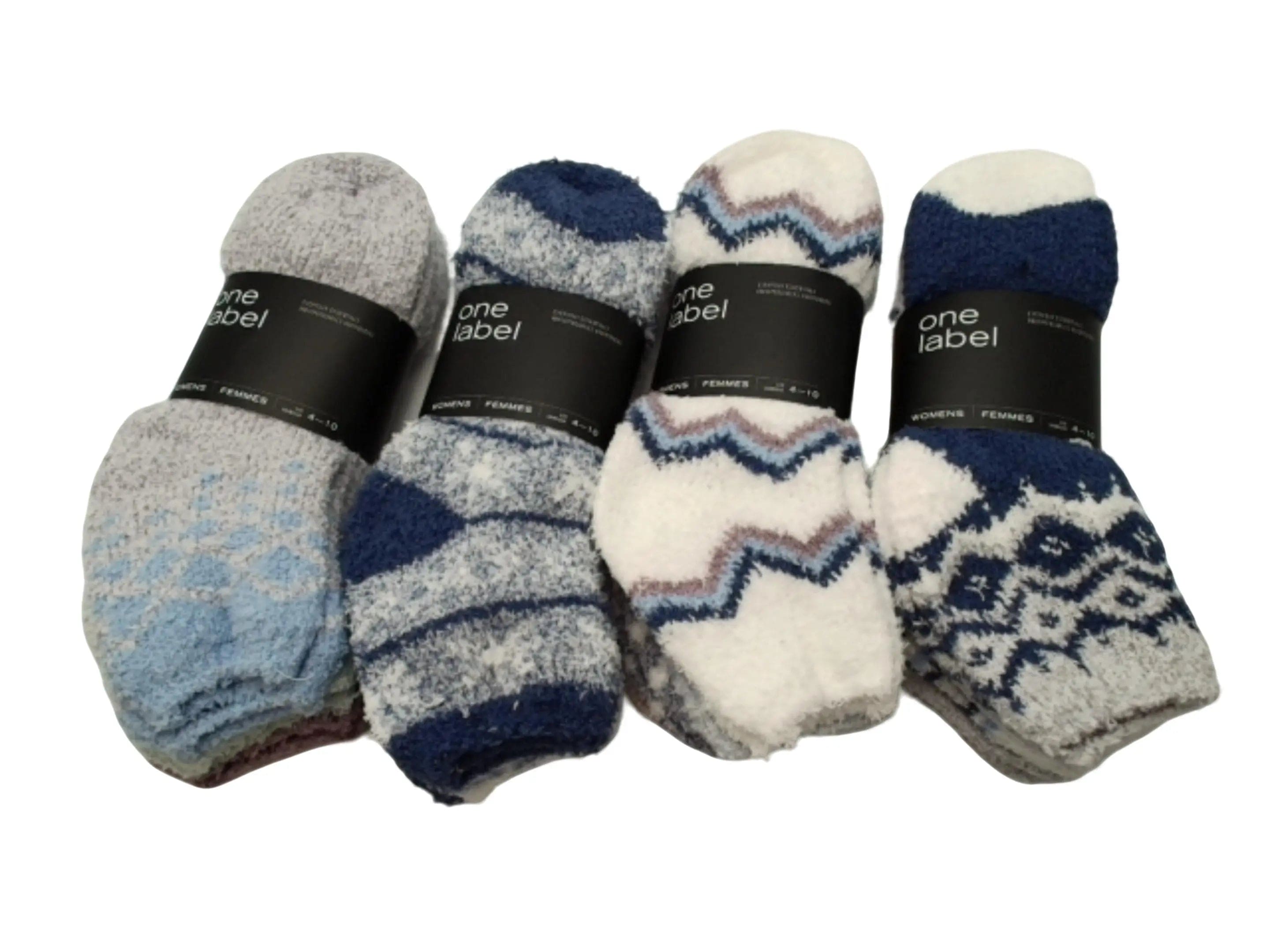 Socks Women's 4pk. Ultra Soft One Label (endcap) KWDC