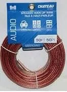 Speaker wire 12 gauge 50 foot Chateau Manis Electronics