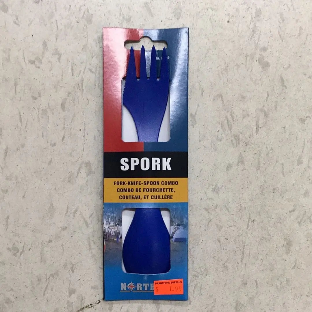 Spork fork knife spoon - all in one north 49 WORLD FAMOUS SALES INC.