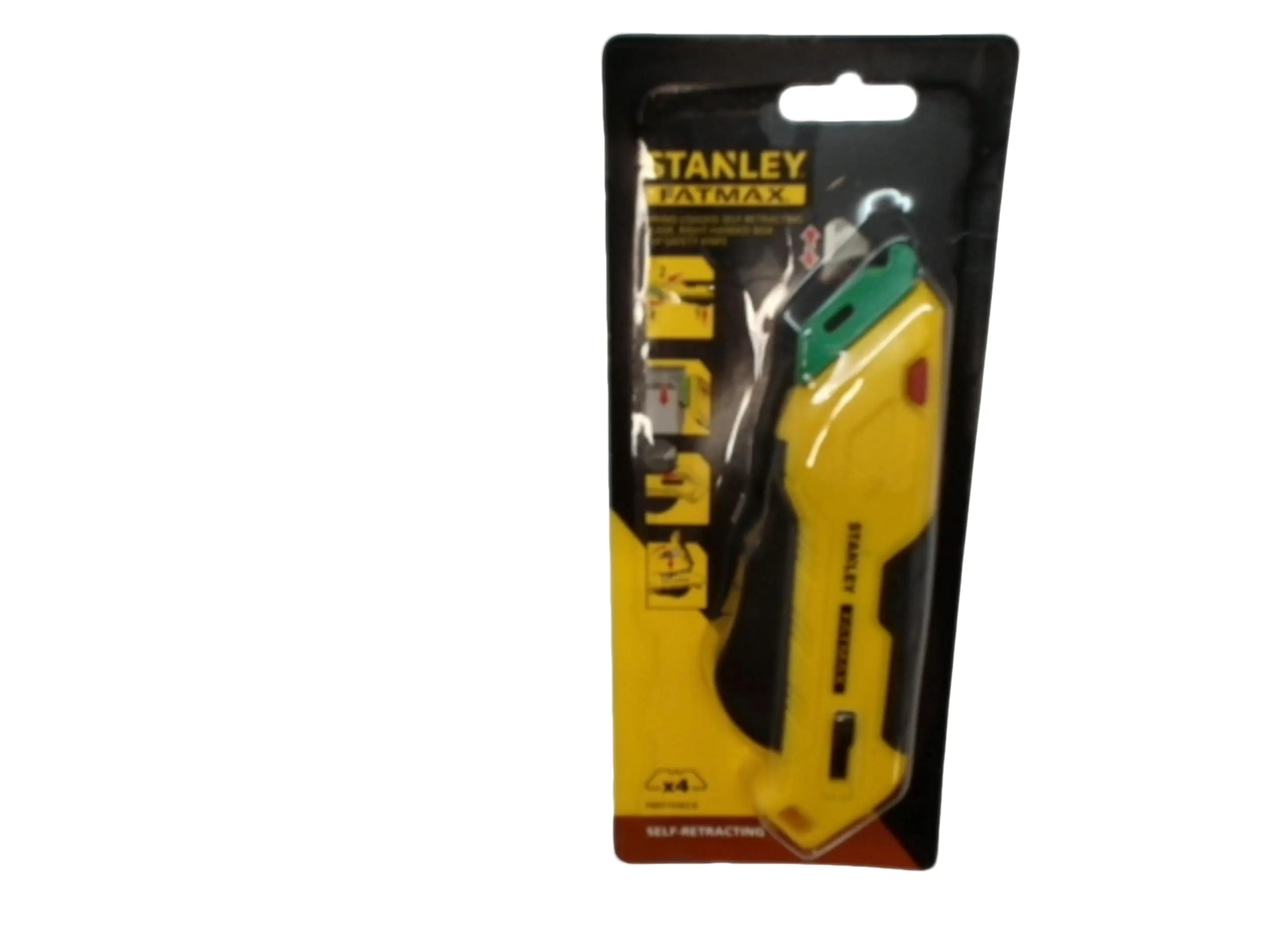 Spring Loaded Self Retracting Box Top Safety Knife Stanley KWDC