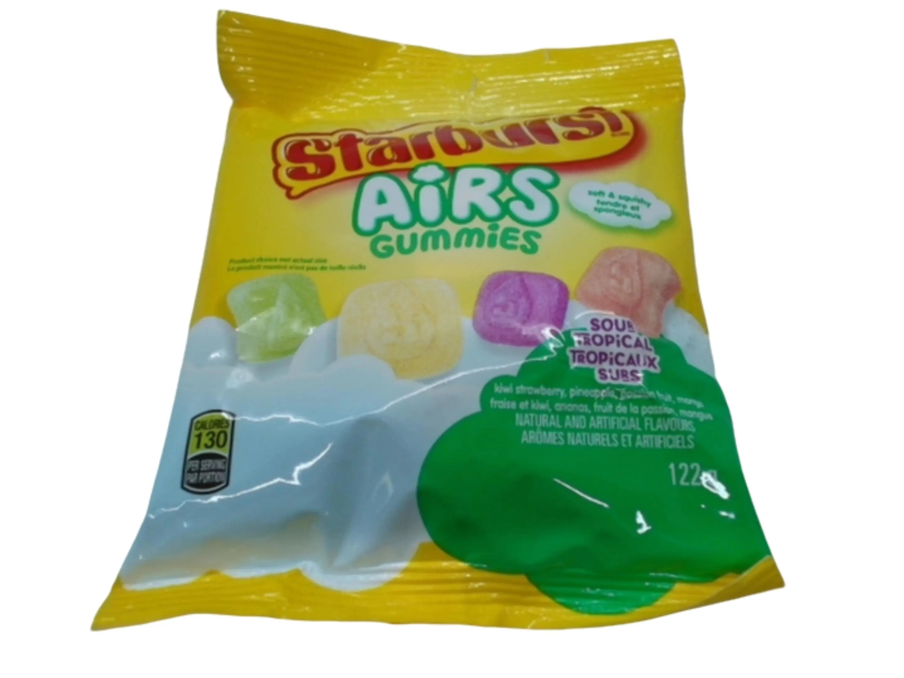 Starburst Air Gummies Sour Tropical 122g. KWDC