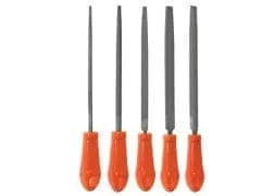 Steel File Set 5 Pc Toolway Industries