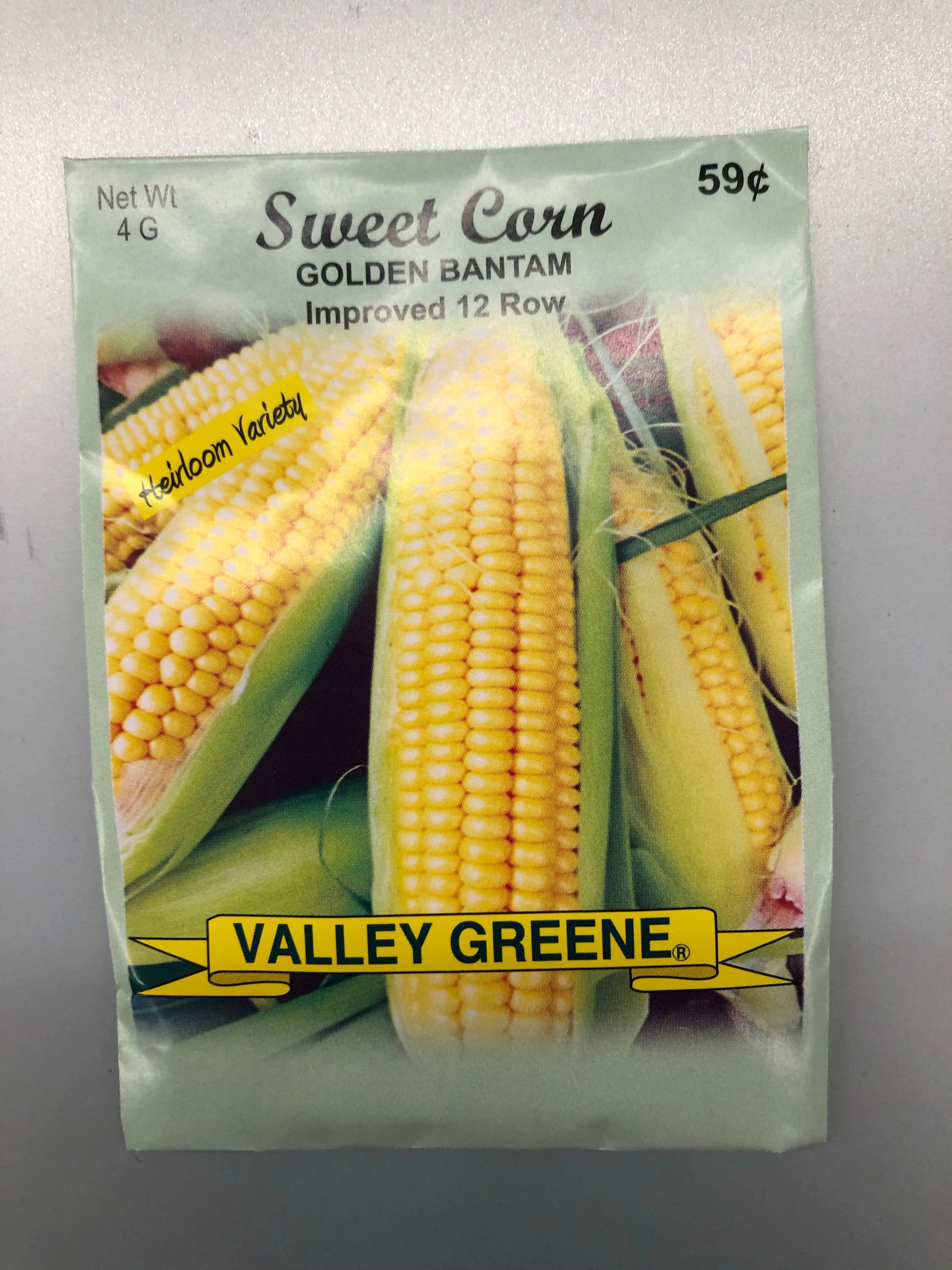 Sweet Corn Golden Bantam Valley Creene Brantford Surplus