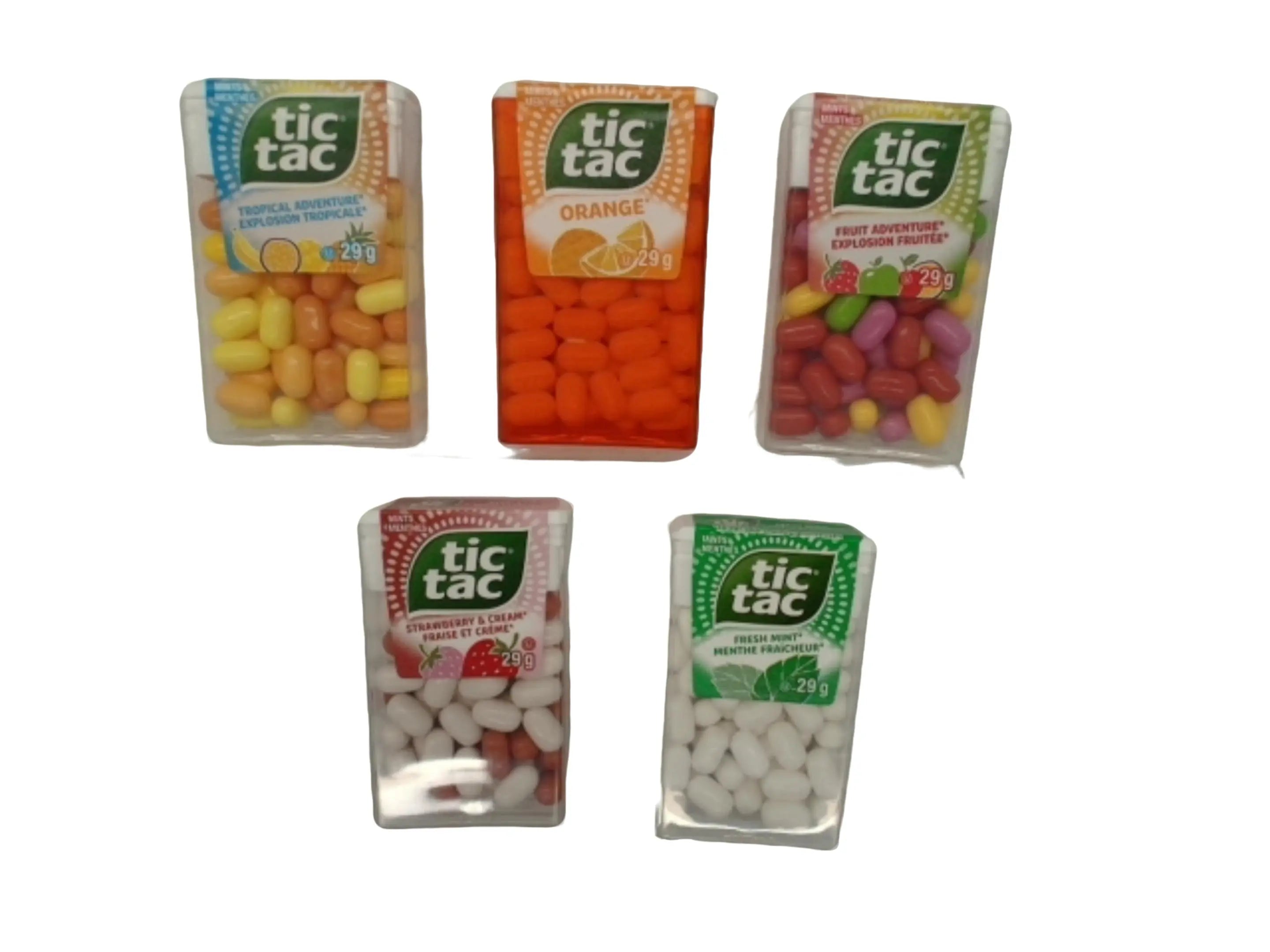 Tic Tac Mints 29g. Assorted Flavours KWDC