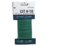 Tie Down Rubber 3mm X 16.4' Green Cut-n-tie KWDC