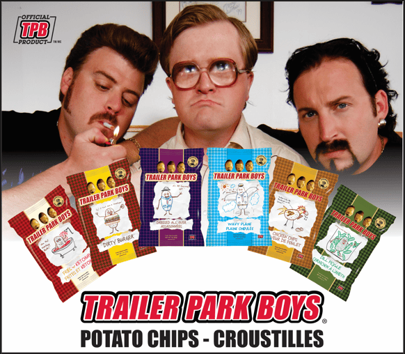 Trailer park boys potato chips - Chicken Chips - Brantford Surplus