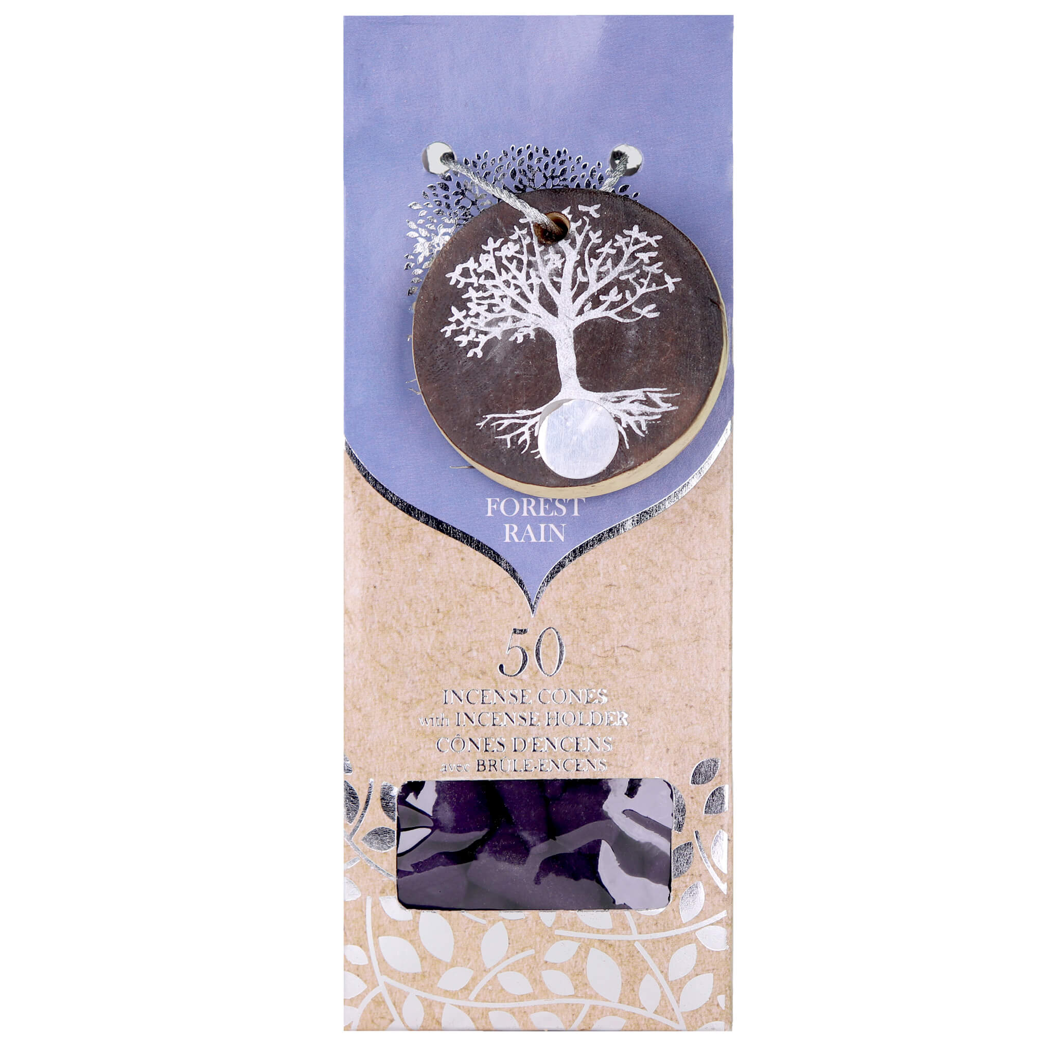 Tree Of Life Incense Cone Set with Holder