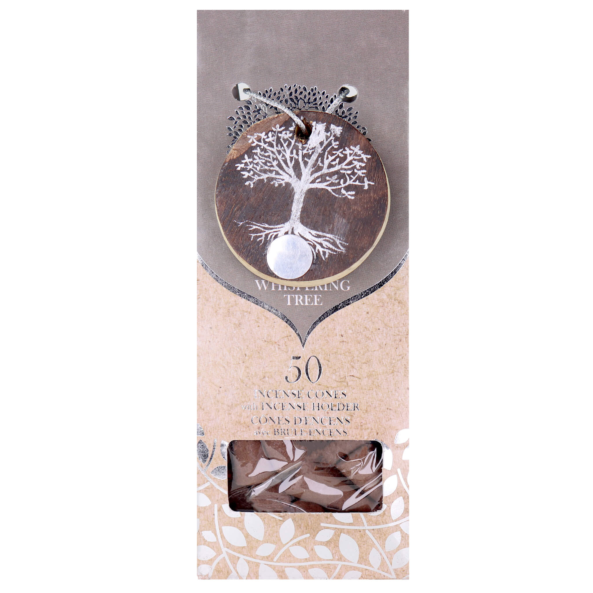 Tree Of Life Incense Cone Set with Holder