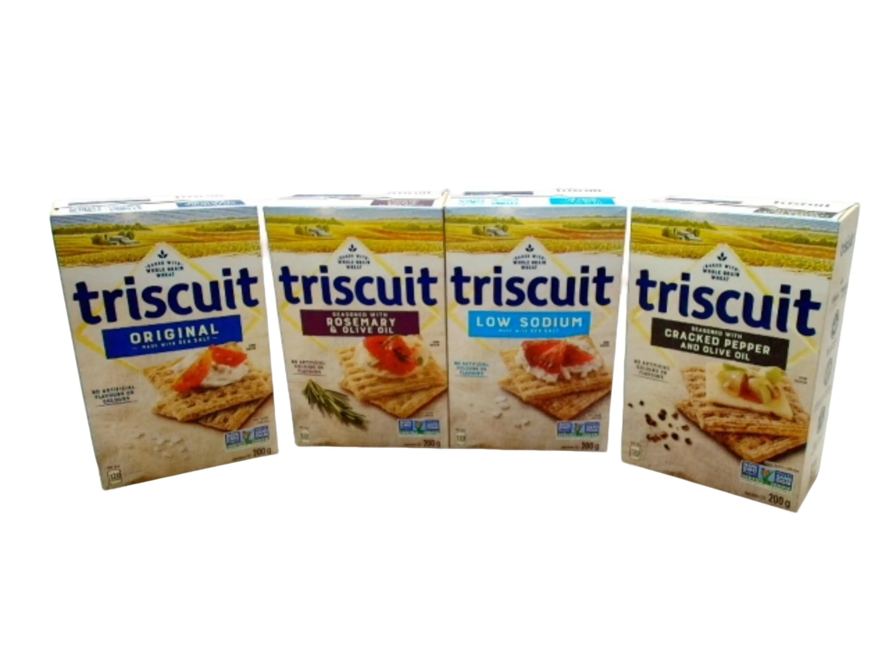 Triscuit Crackers 200g. Assorted Flavours KWDC