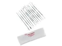 Wax Carver 12pc. Set Stainless Steel In Pouch Or B/U .99 each KWDC