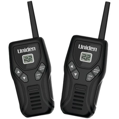 Two Way Radios 20 Mile Range 22 Channels Rechargeable Uniden - Brantford Surplus