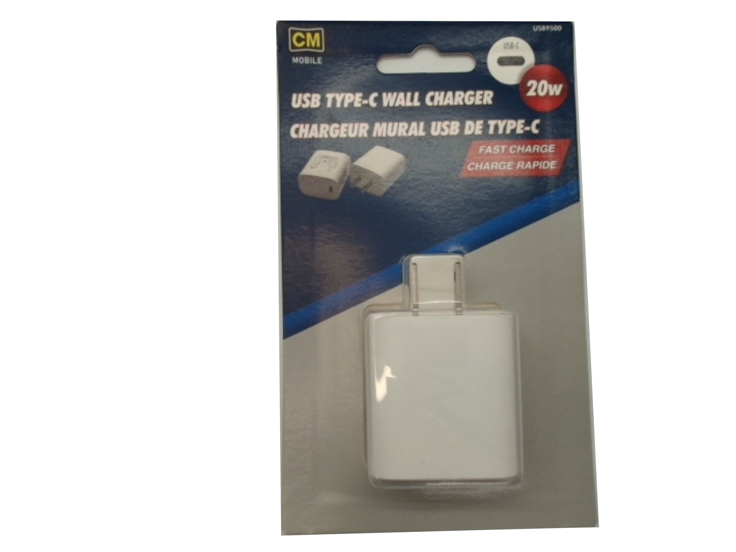 Wall charger Type-C™ 20W fast charge - Brantford Surplus