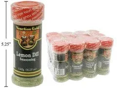 V. Gold, Lemon Dill Seasoning 120g CTG BRANDS INC