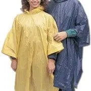 Vinyl Poncho Clear WORLD FAMOUS SALES INC.