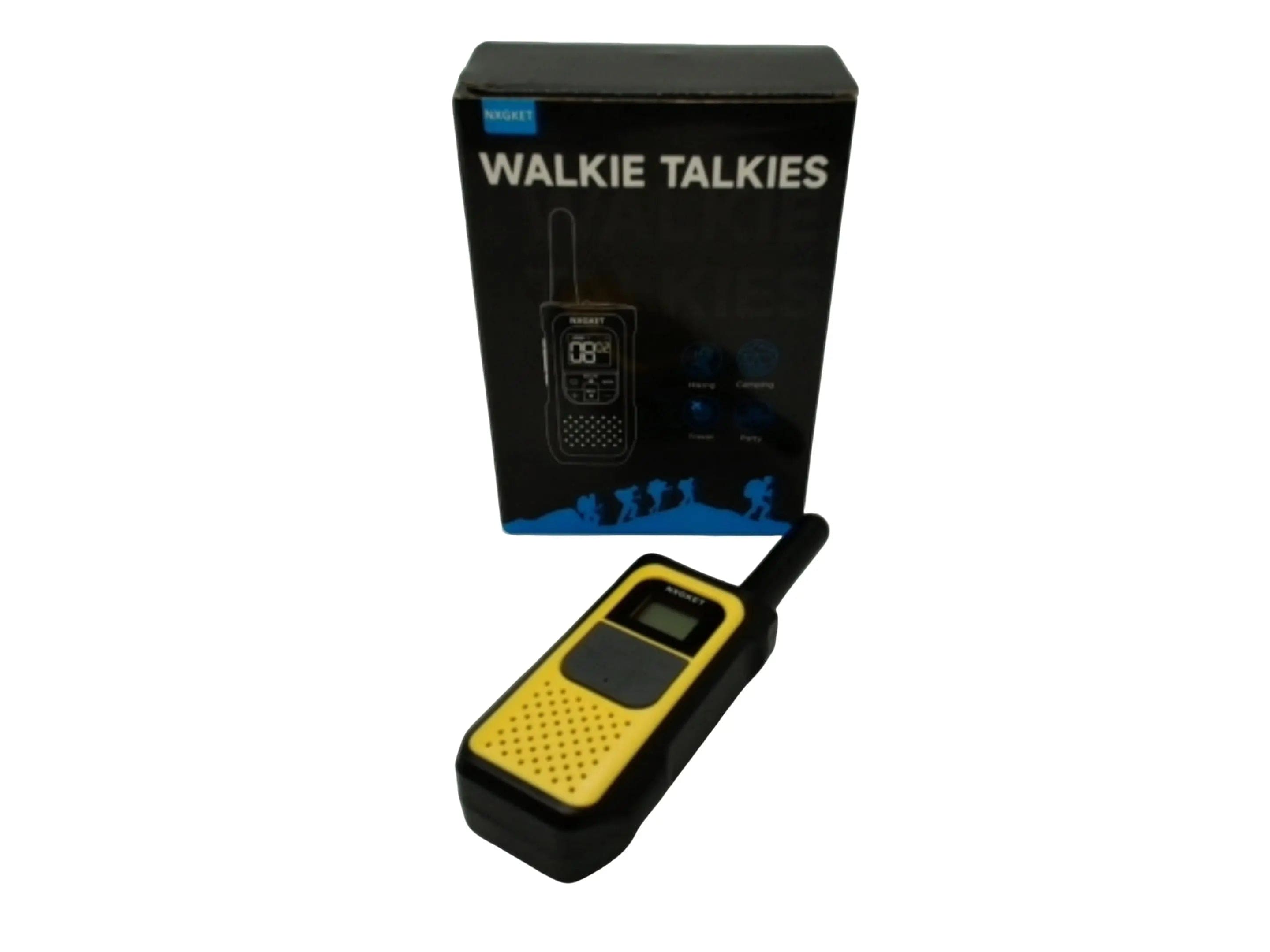 Walkie Talkies Set Of 3 Rechargeable 22 Channels Nxgket (display) KWDC