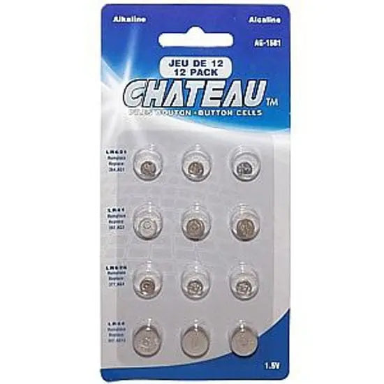 Watch batteries Assorted Chateau Manis Electronics