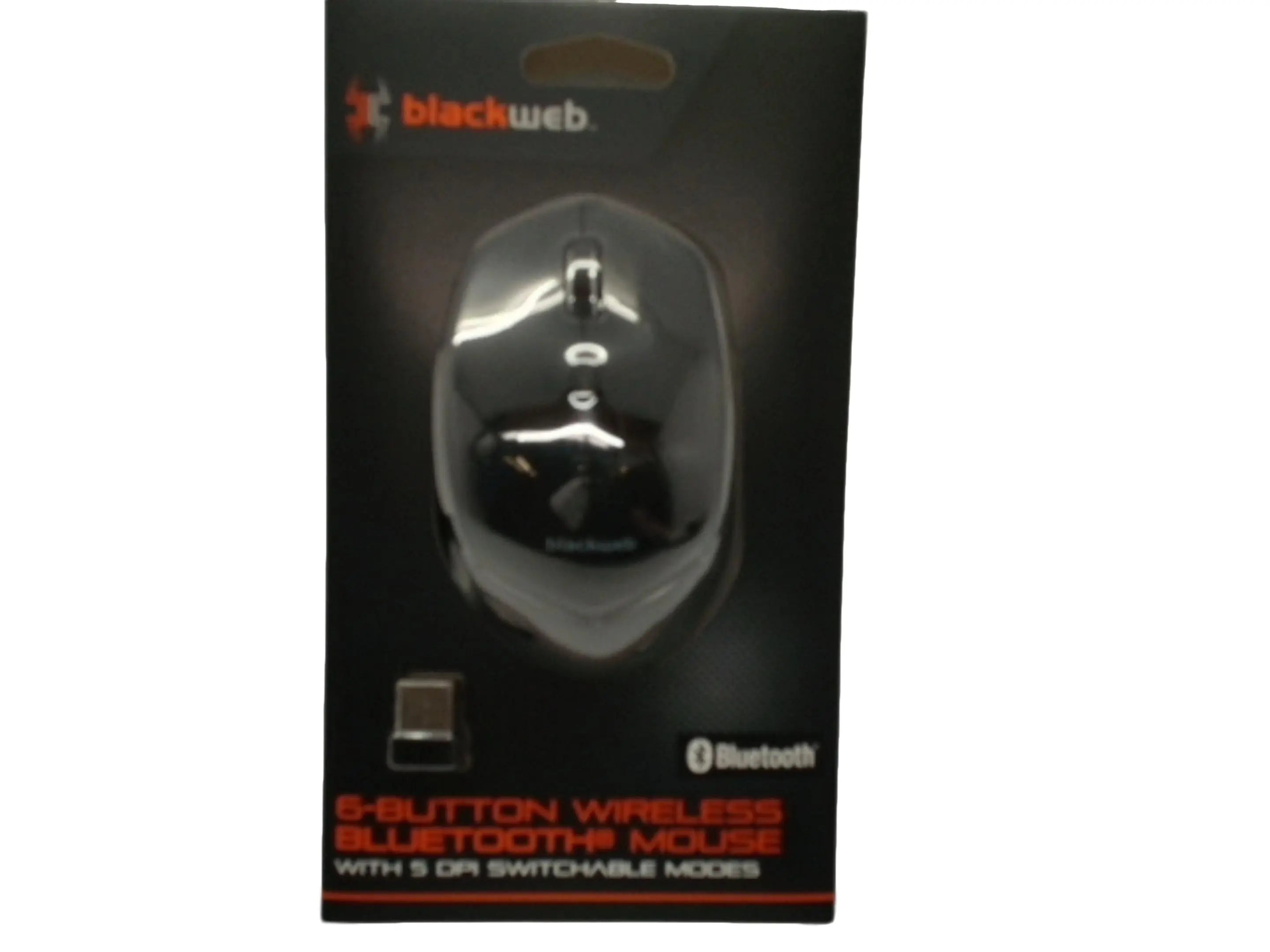 Wireless Bluetooth Mouse 6-Button Blackweb KWDC