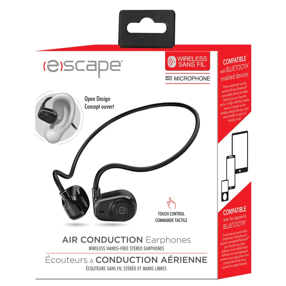 Wireless Earphones Air Conduction Escape H.R.S. GLOBAL