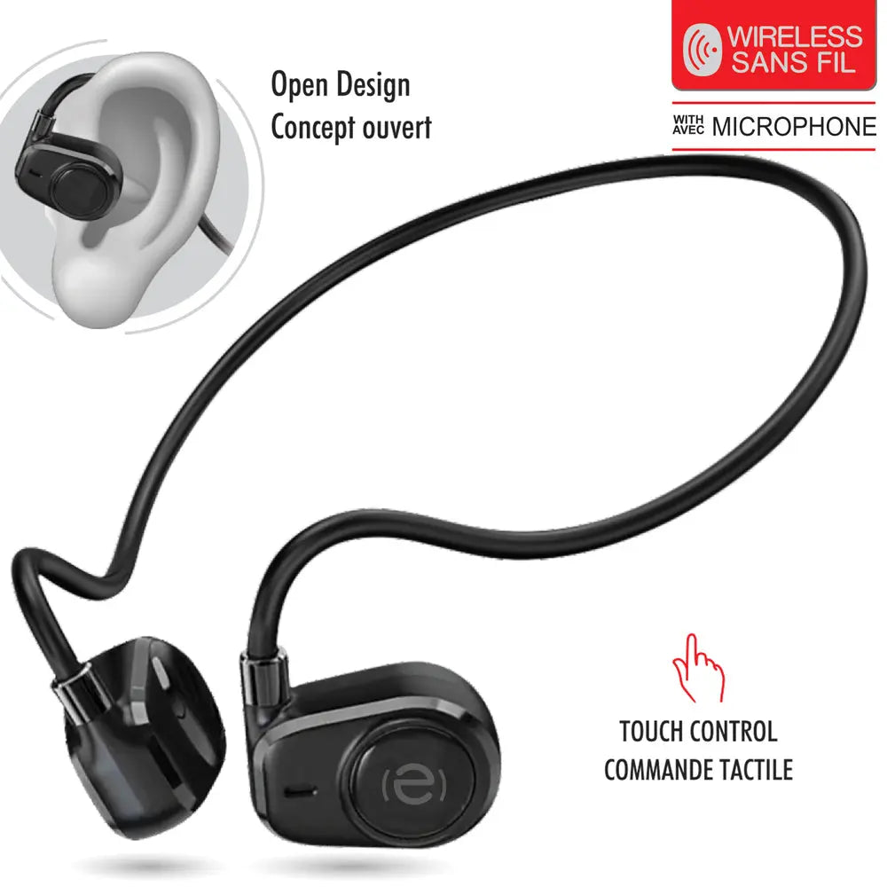 Wireless Earphones Air Conduction Escape H.R.S. GLOBAL