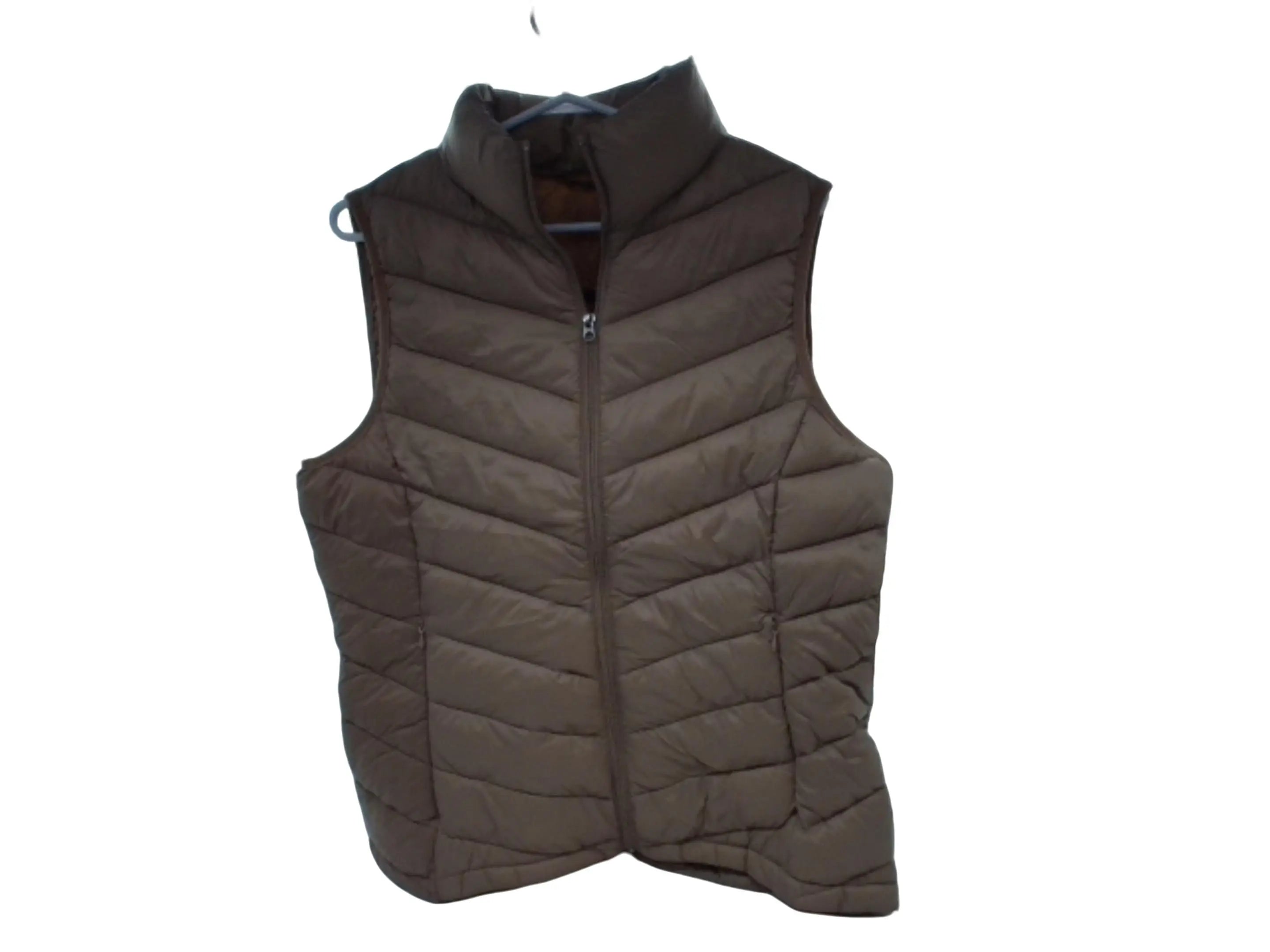 Women's Puffer Vest Taupe Ass't Sizes Sport Axis KWDC