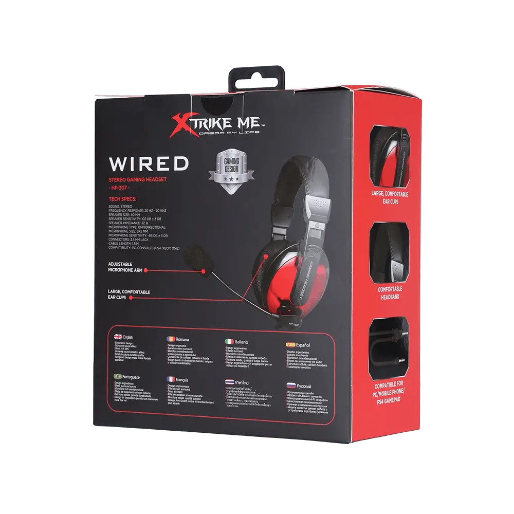 Xtrike Me headset 3.5mm Basic Exporties Canada Inc.