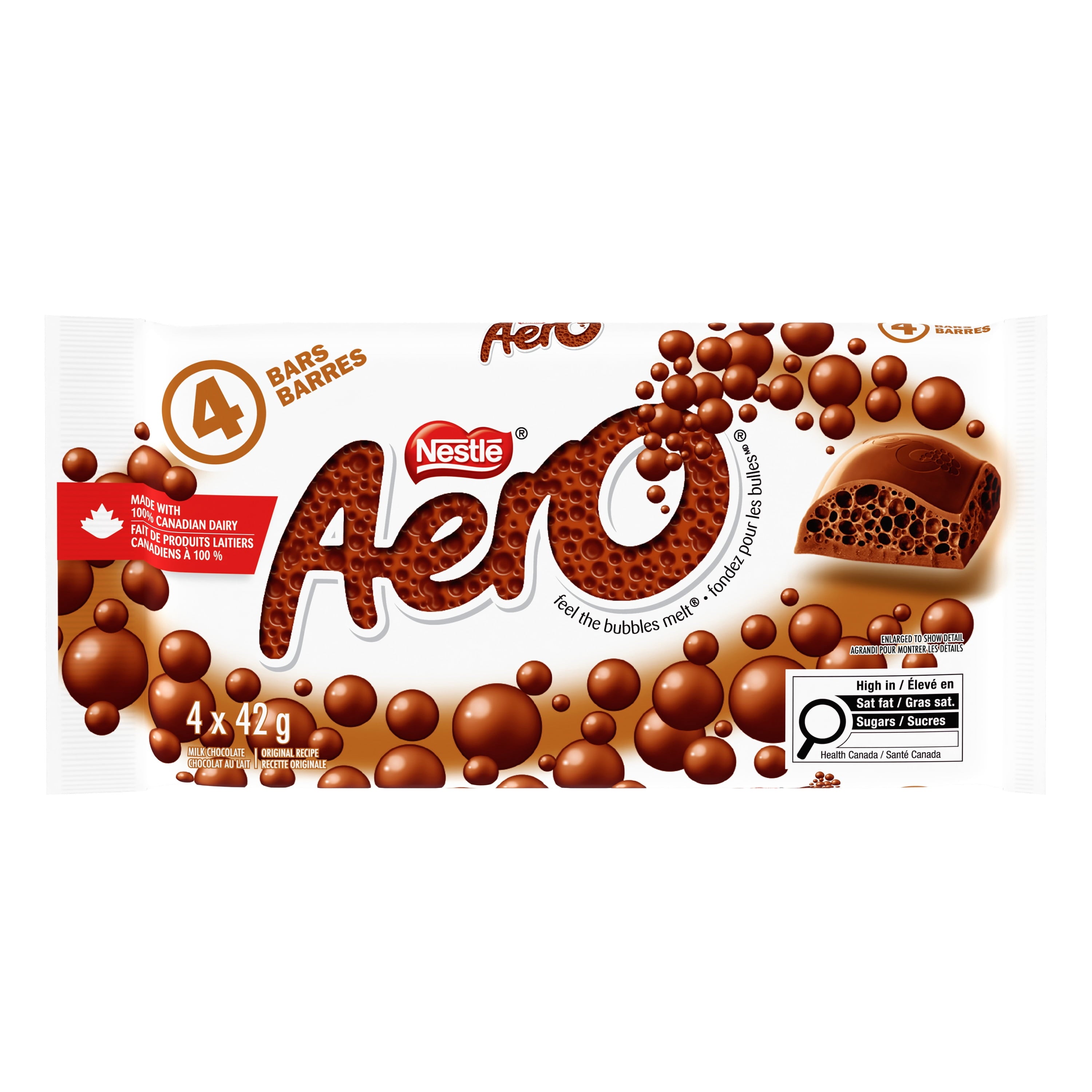 Aero chocolate bar — packaging