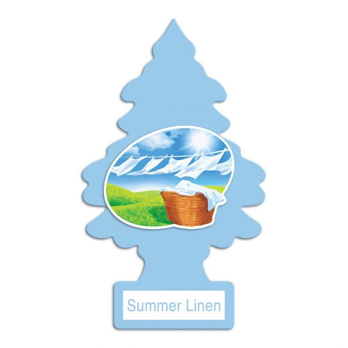 Air Freshener Little Tree Summer Linen (1PK) - Brantford Surplus