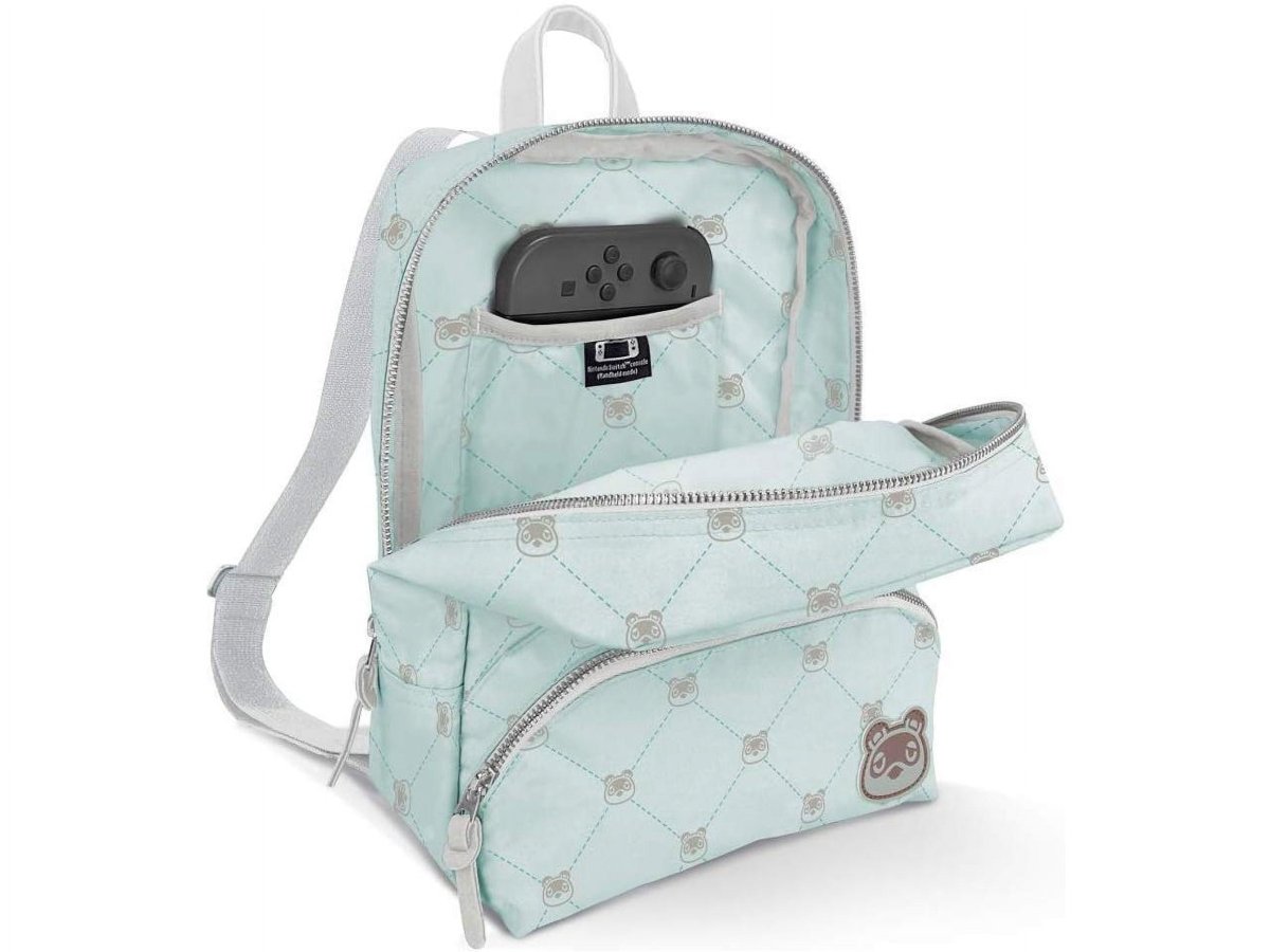 Animal Crossing Tom Nook Mini Backpack - Quilted Nintendo Bag - Brantford Surplus