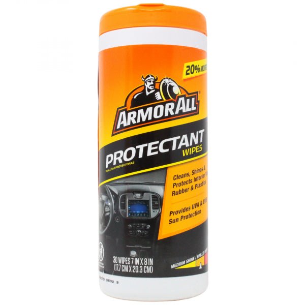 Armor All Original Car Interior Protectant Wipes 30 Count - Brantford Surplus
