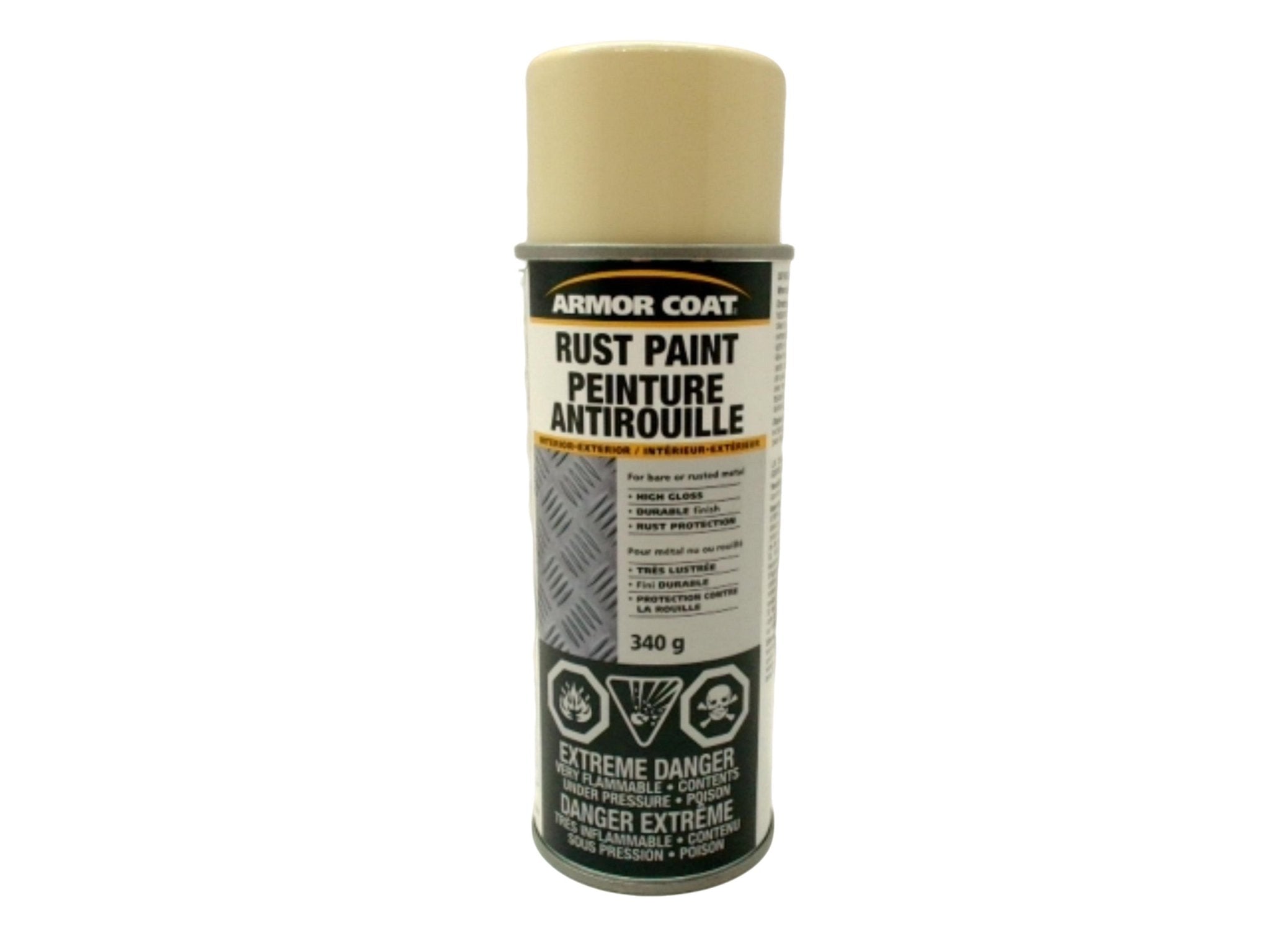 Armor Coat RV White Rust Spray Paint - Indoor Outdoor - Brantford Surplus