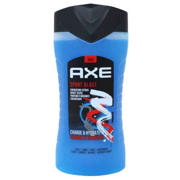 AXE Sport Blast Body Wash - Refreshing Shower Gel - Brantford Surplus