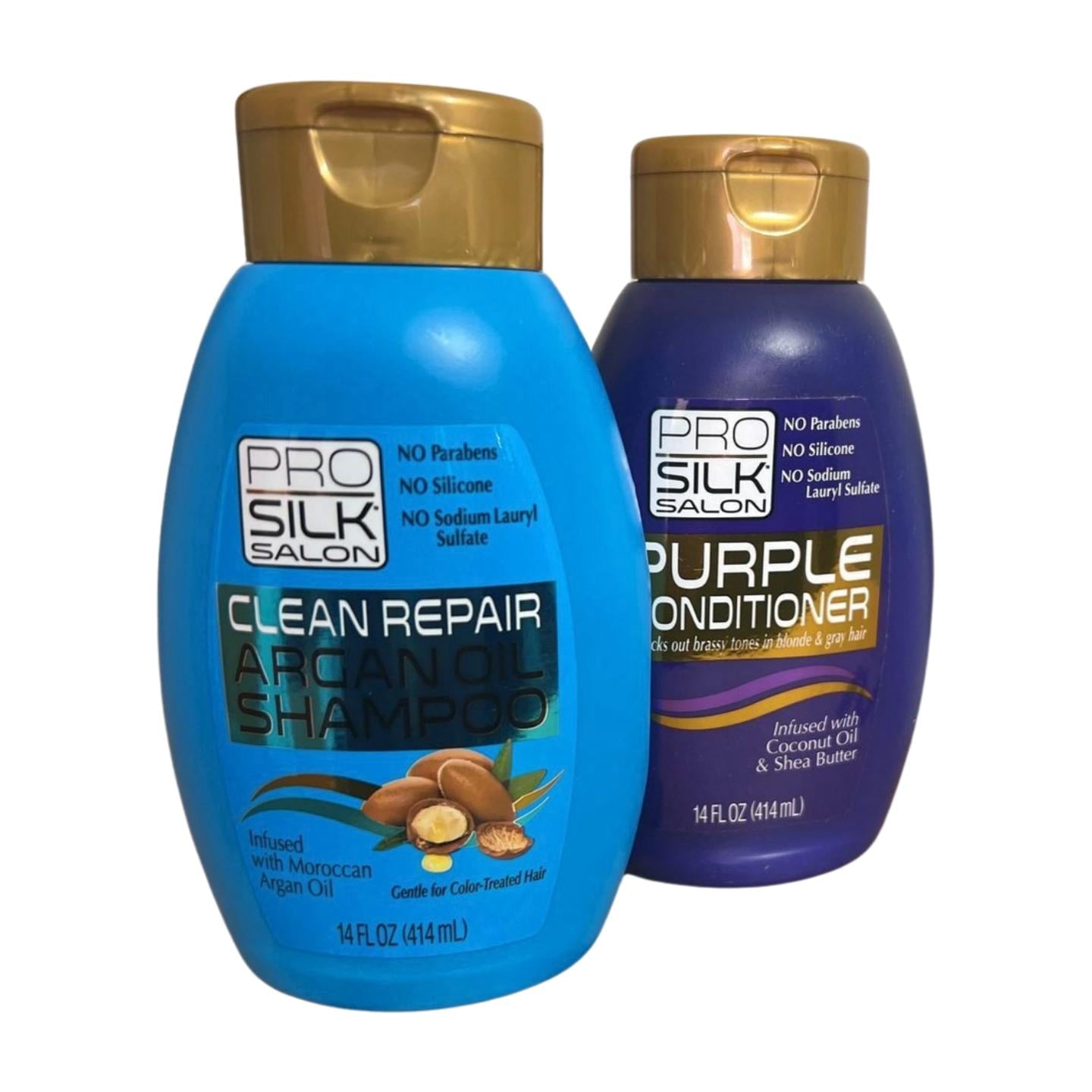 Clean Repair Argan Oil Shampoo 414mL Moroccan Silk