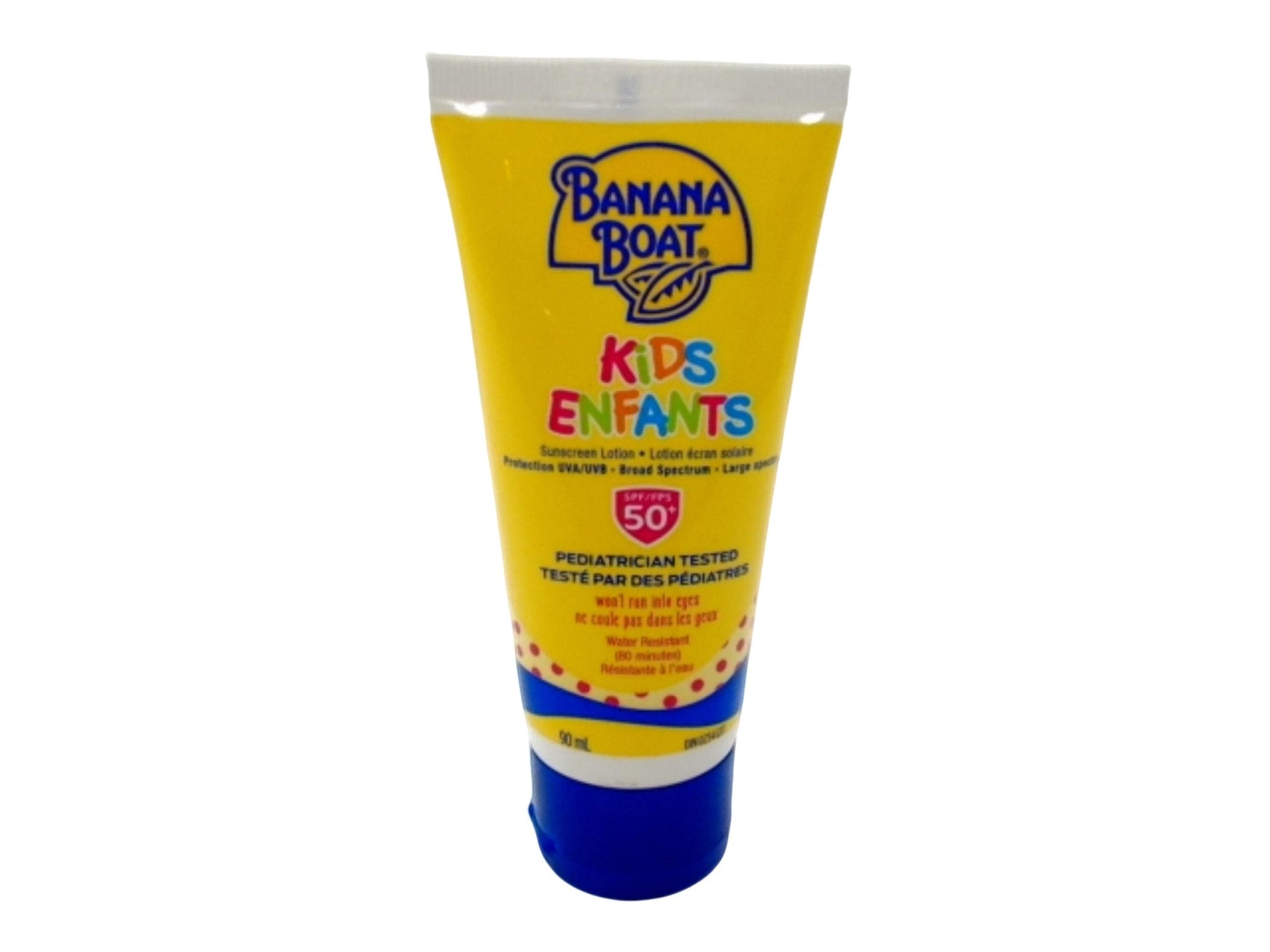 Banana Boat Kids SPF 50 Sunscreen Lotion 90mL - Brantford Surplus
