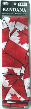 Bandana Canada - B 21X21 inches - Brantford Surplus
