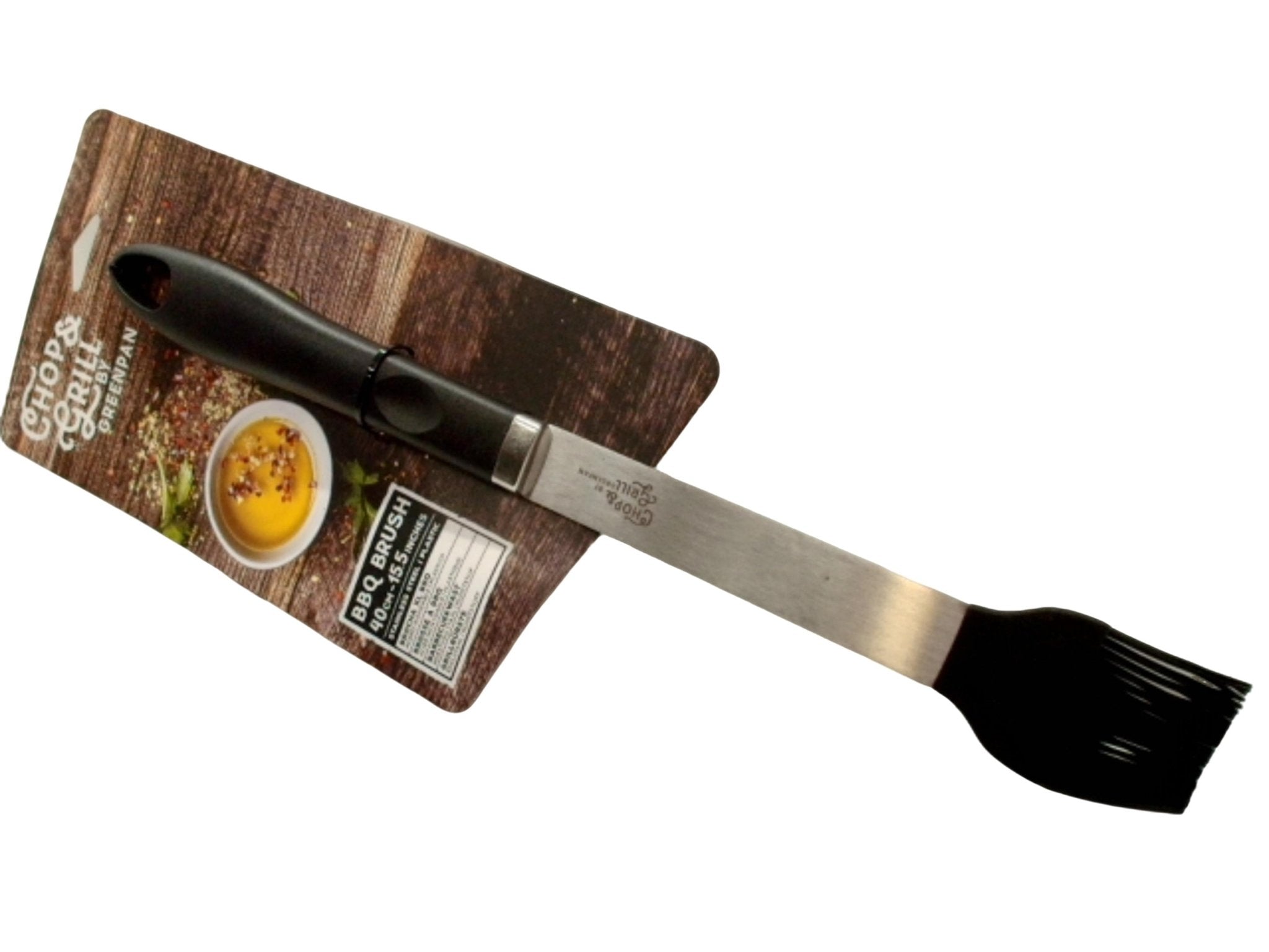 Barbecue Brush 15.5" Stainless Steel Chop & Grill By Greenpan - Brantford Surplus