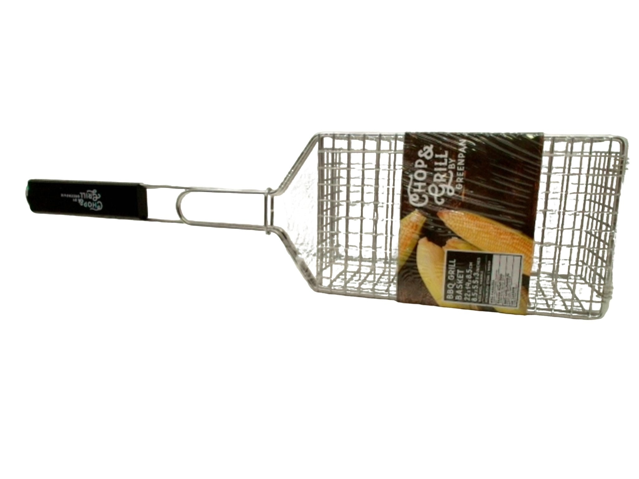 Barbecue Grill Basket 8.5" x 5.5" x 3" Chop & Grill By Greenpan - Brantford Surplus