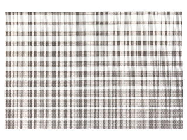 "Basketweave PVC Placemats Set 4 Sand" - Brantford Surplus