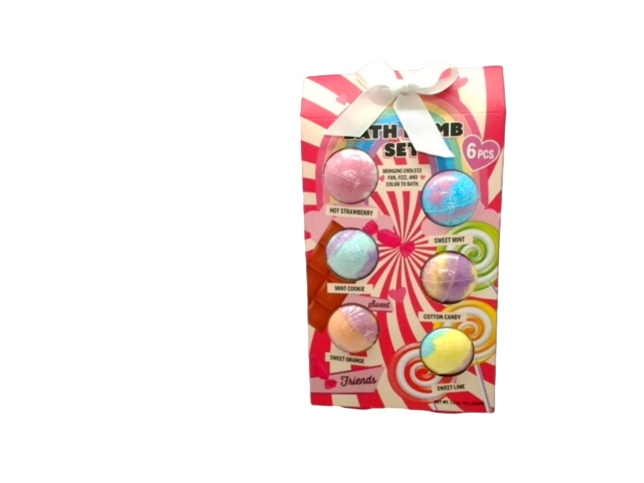 Bath Bomb Gift Set - Relaxing Aromatherapy 6 - Pack - Brantford Surplus