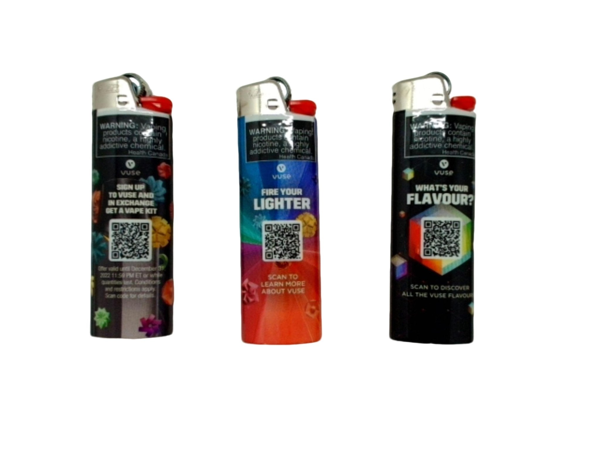 Bic Assorted Lighter Promo - Durable Firestarter Collection - Brantford Surplus