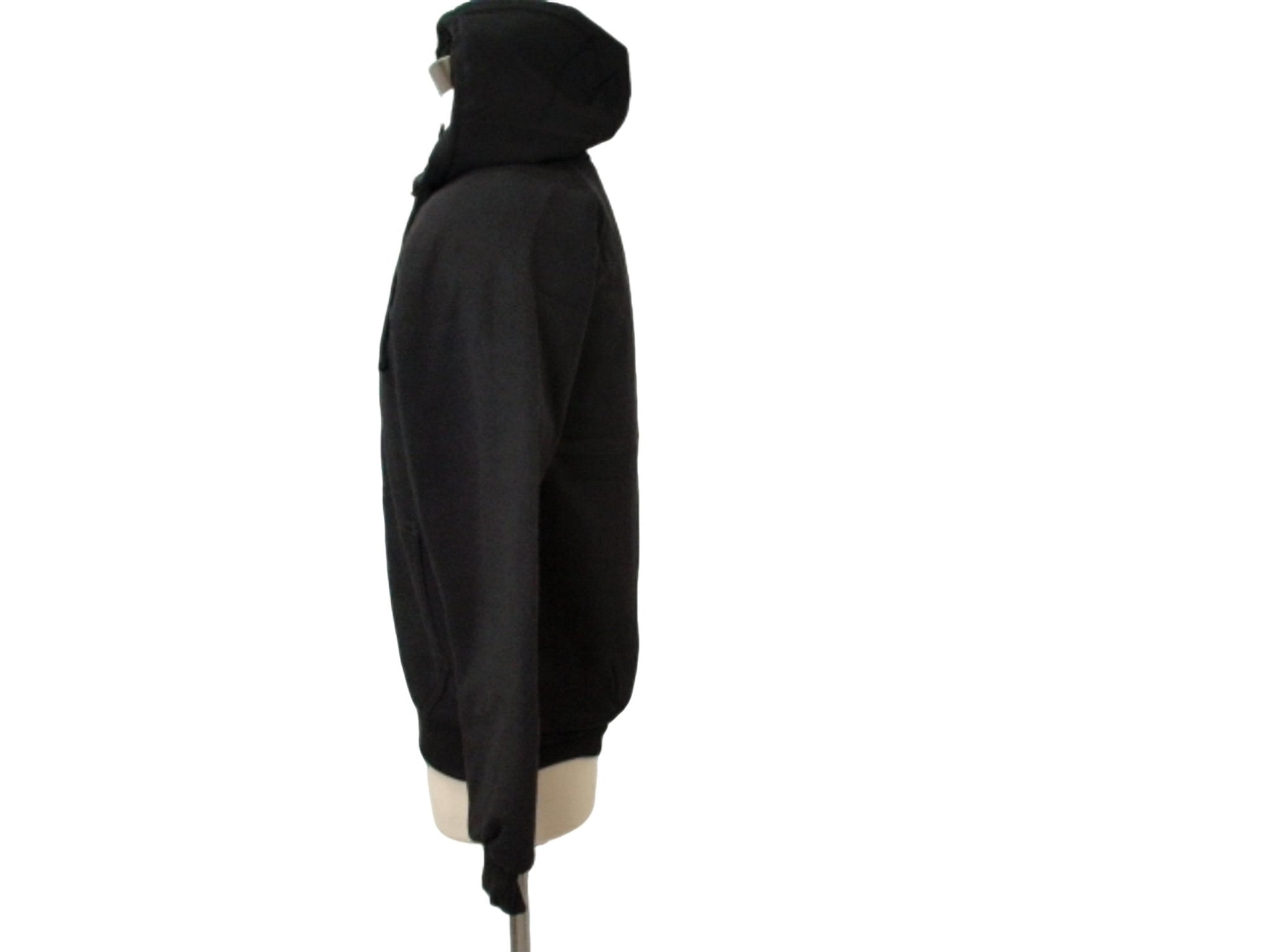 Black Full Zip Hoodie - Bed Rok Outfitters Unisex - Brantford Surplus