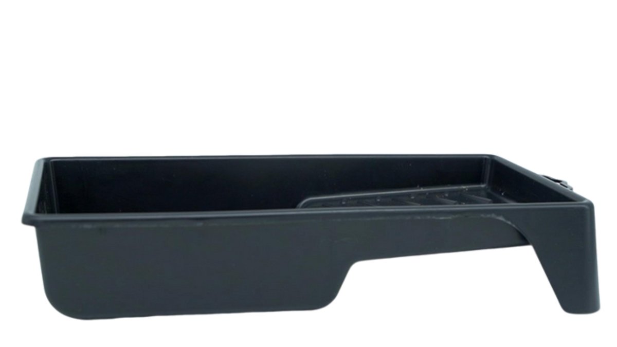 Black Mini Paint Tray - Millside Small Paint Holder - Brantford Surplus