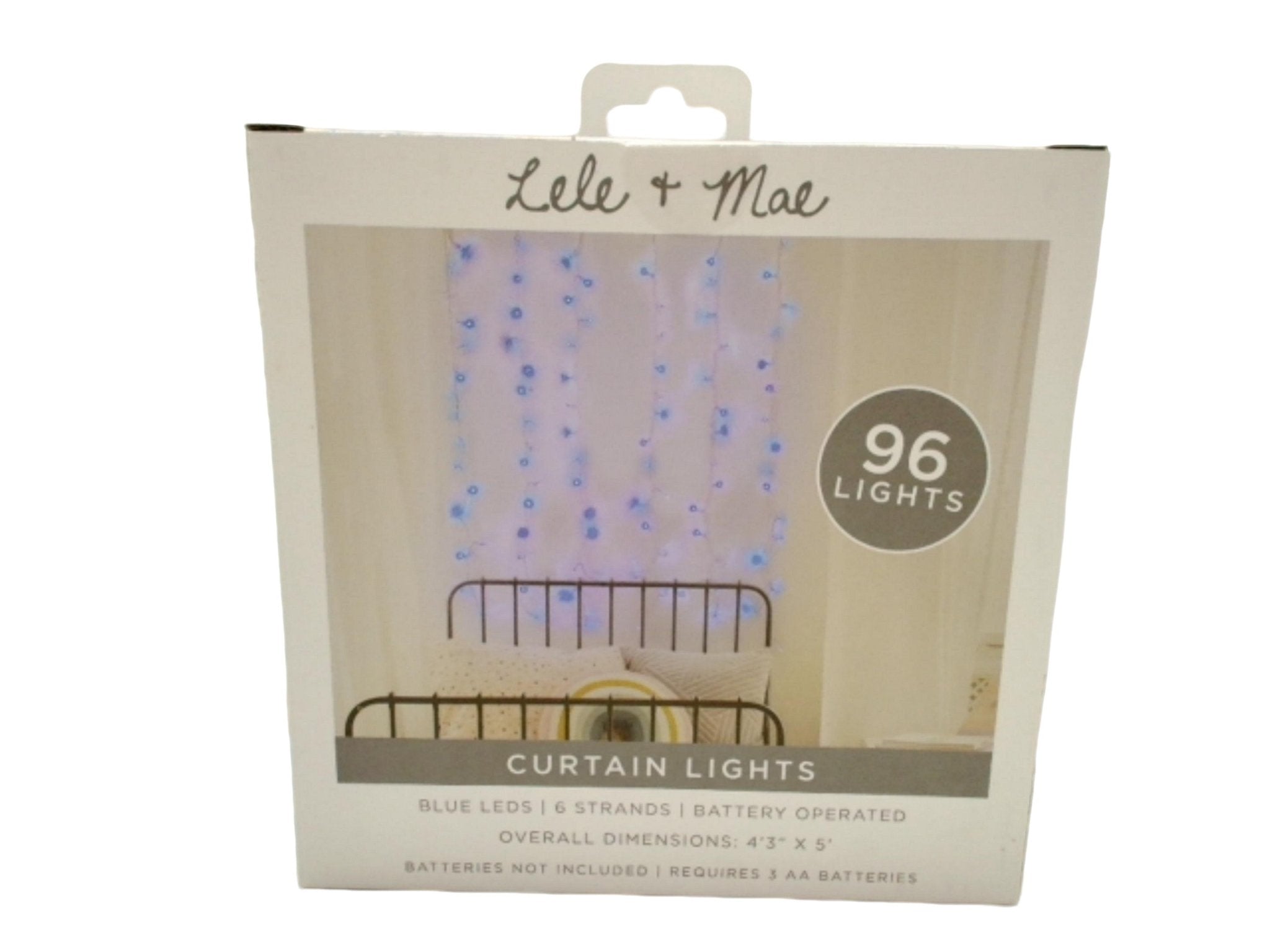 Blue Curtain Lights 96 LED - Lele Mae - Brantford Surplus