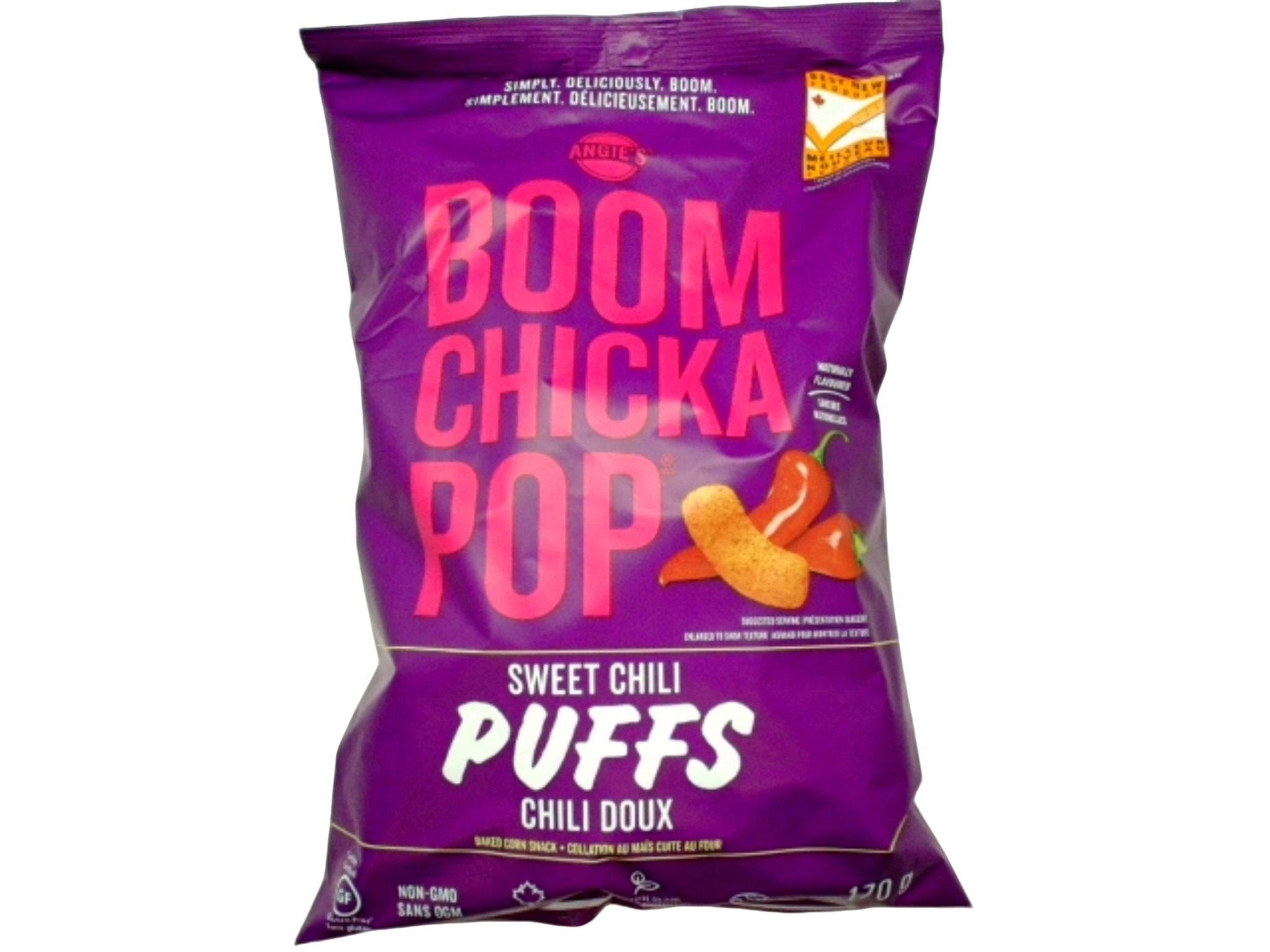 Boom Chicka Pop Sweet Chili Puffs Snack 170g - Brantford Surplus